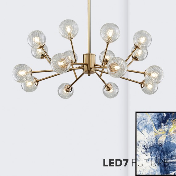 Loft Industry Modern - Deco Balls Chandelier